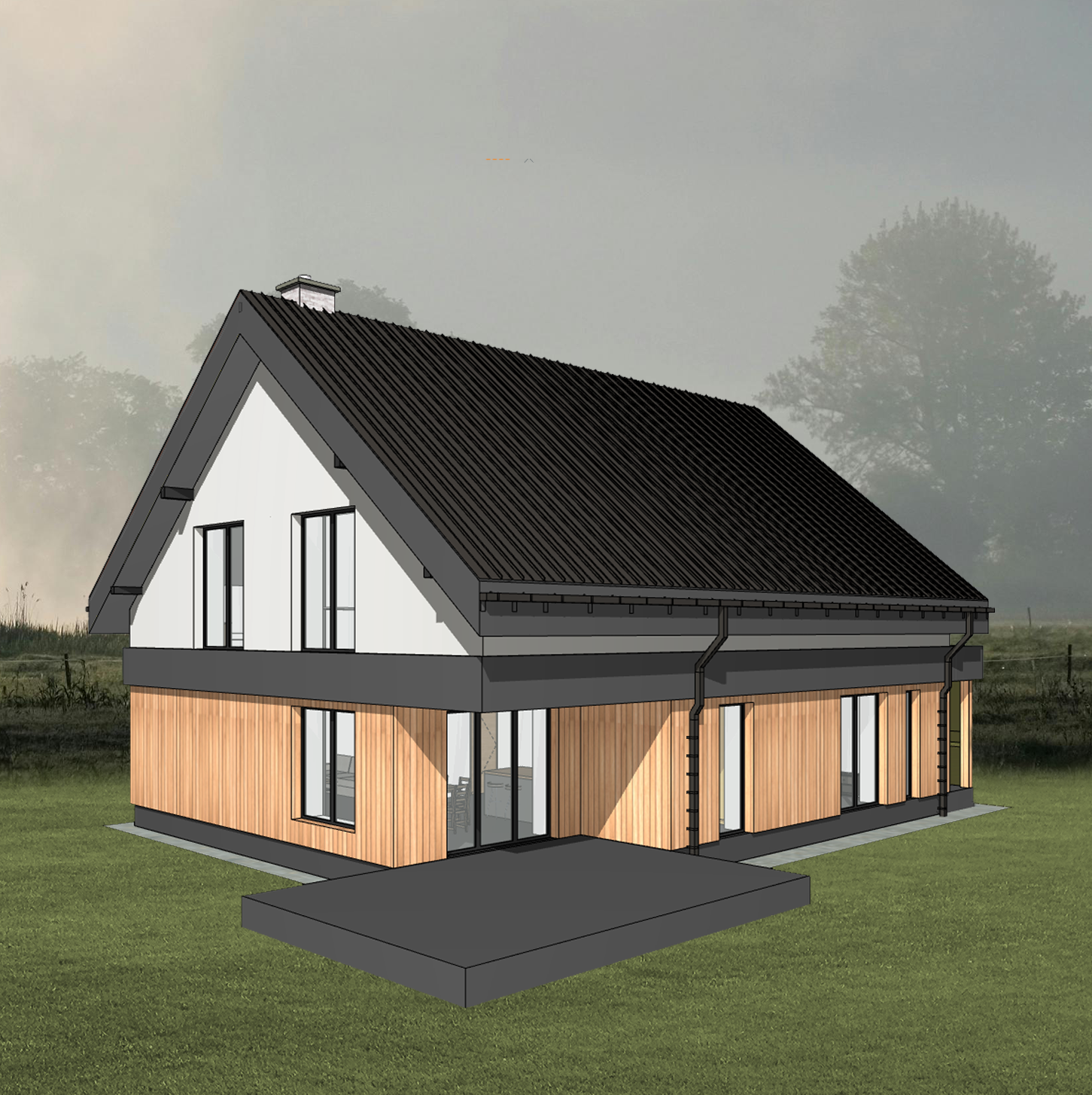 Dom pasywny, który łamie wszystkie stereotypy.