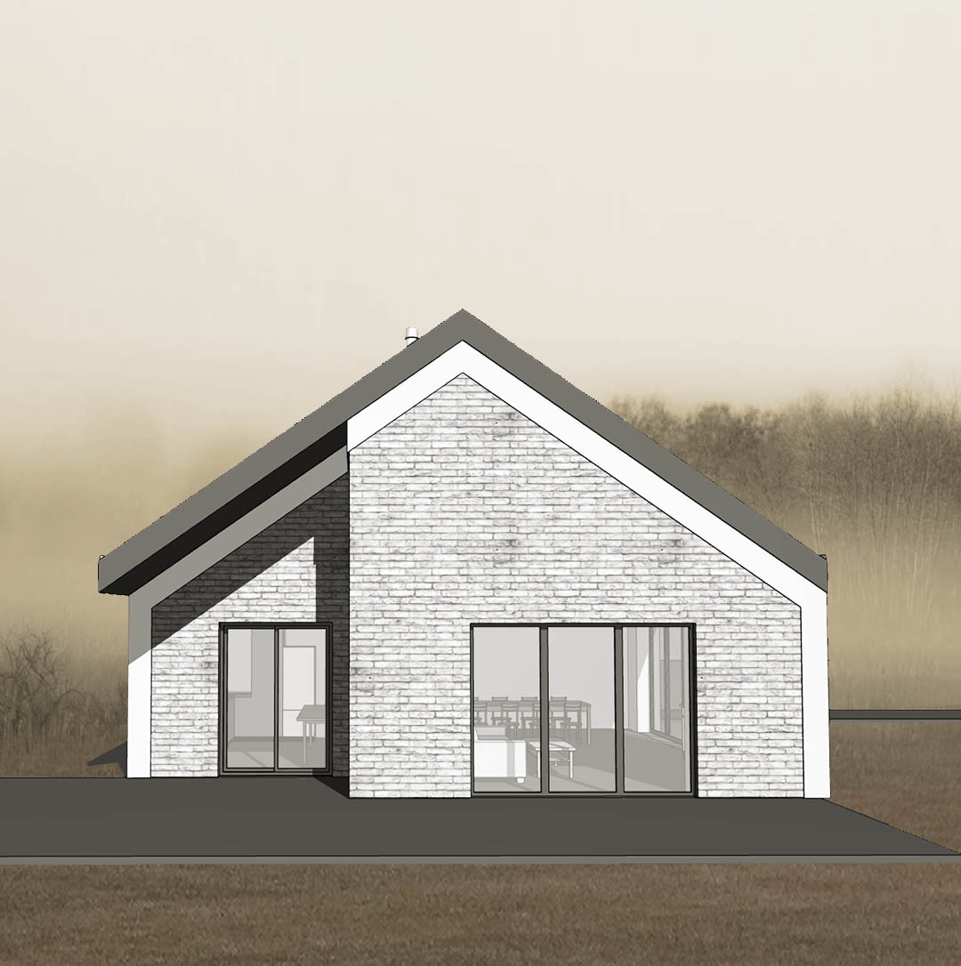 Z odzyskanej cegły. Dom energooszczędny z historią