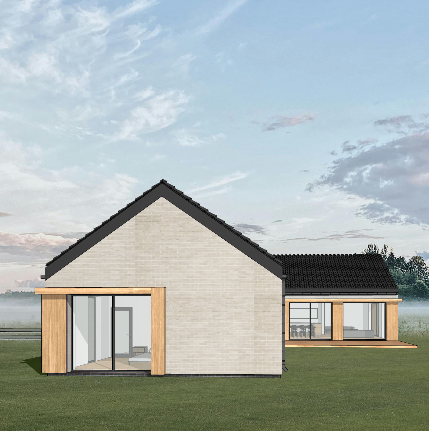 Dom pełen światła – energooszczędny i nowoczesny