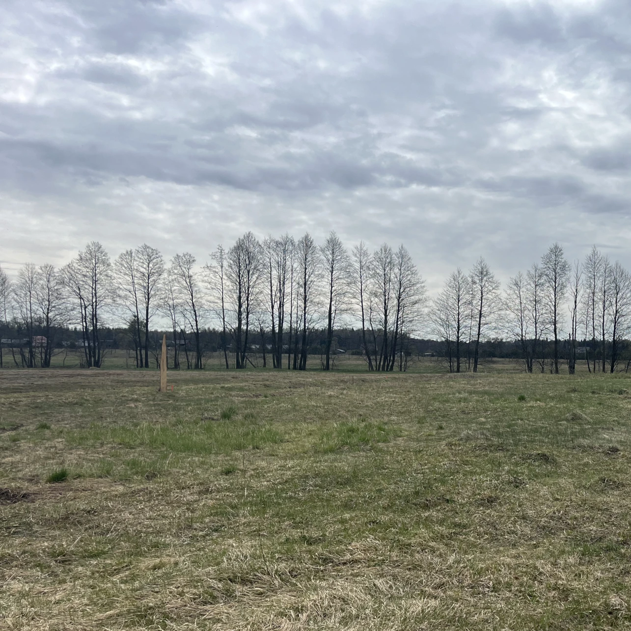 Działka pod budowę domu pasywnego, widok na rzekę